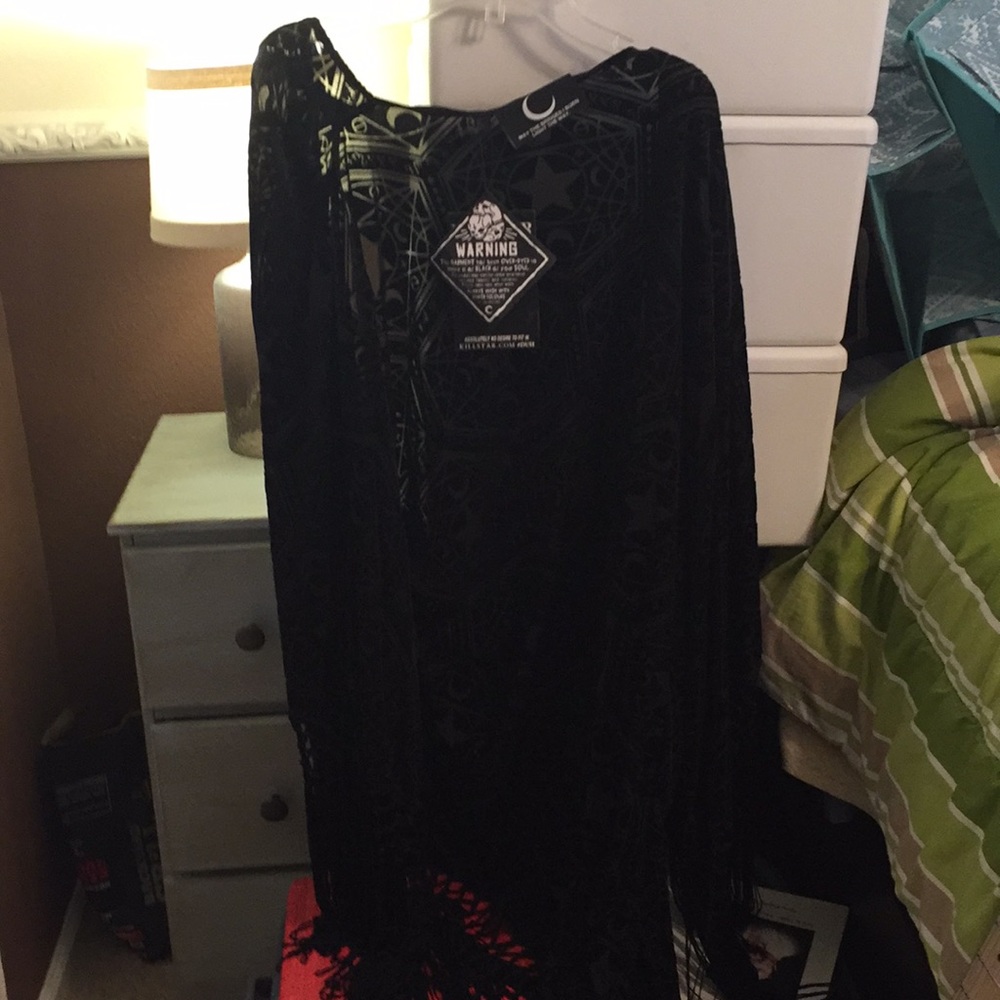 Killstar stargazer kimono shawl